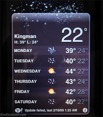 ipod weather