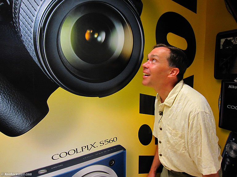 Rockwell is a Big Nikon Fan, B&H, 10:22 AM. 