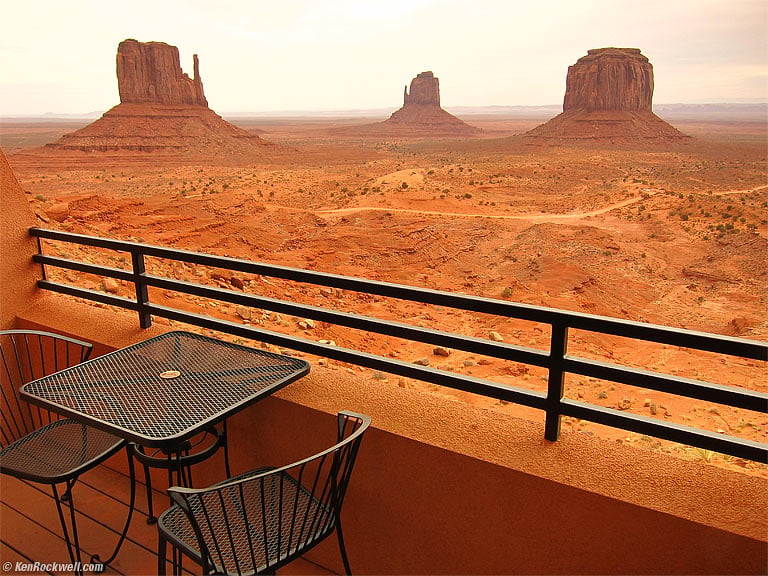 View from The View Hotel, Monument Valley, Navajo Nation