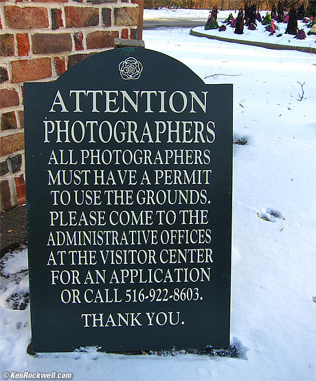 Photographers Prohibited, Planting Fields Arboretum, Oyster Bay, Long Island