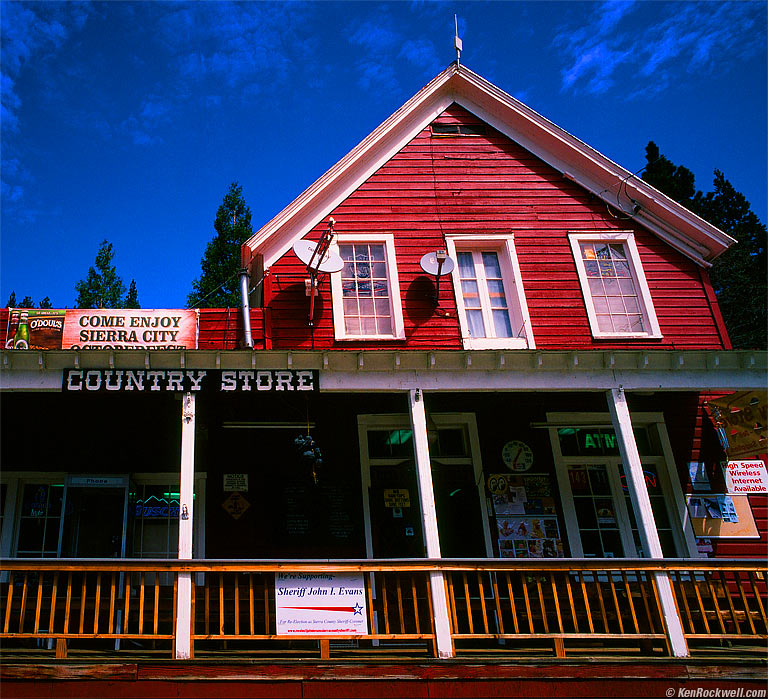 General Store, Sierra City, California.