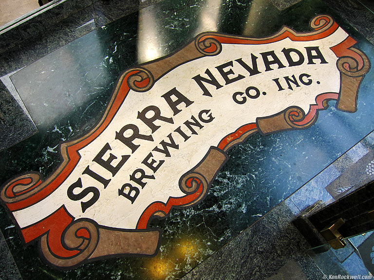 Beer Floor, Sierra Nevada Brewing Company, Chico, California, 3:16PM.