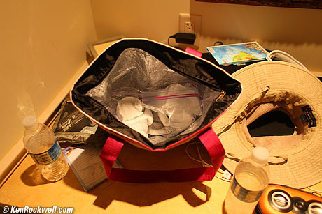 inside my bag