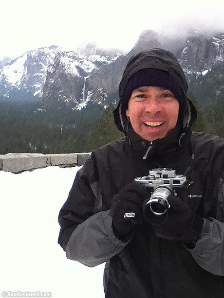 Rockwell Freezing at Tunnel View, Yosemite