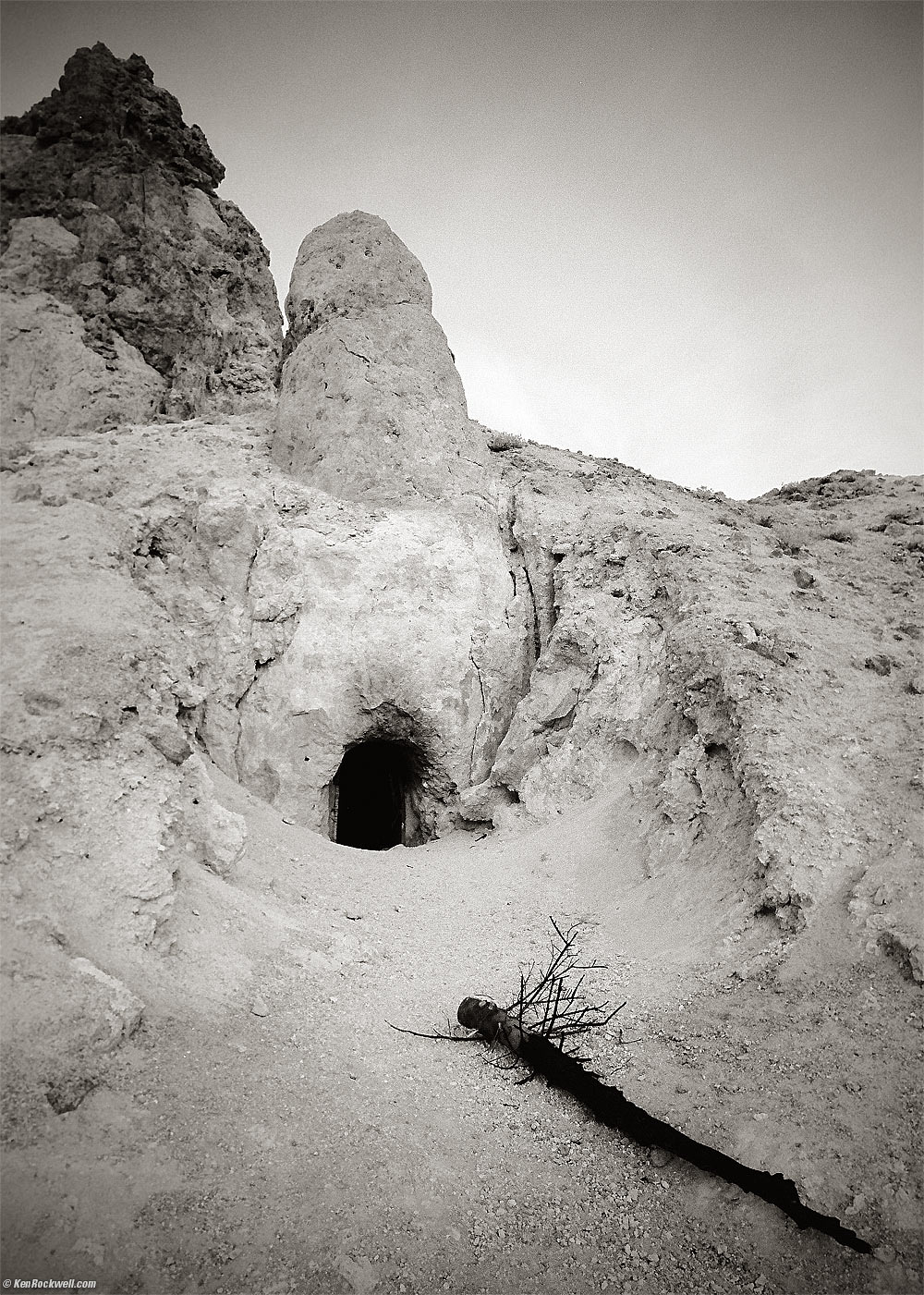 Spider Cave, Trona, California 5:00 PM.