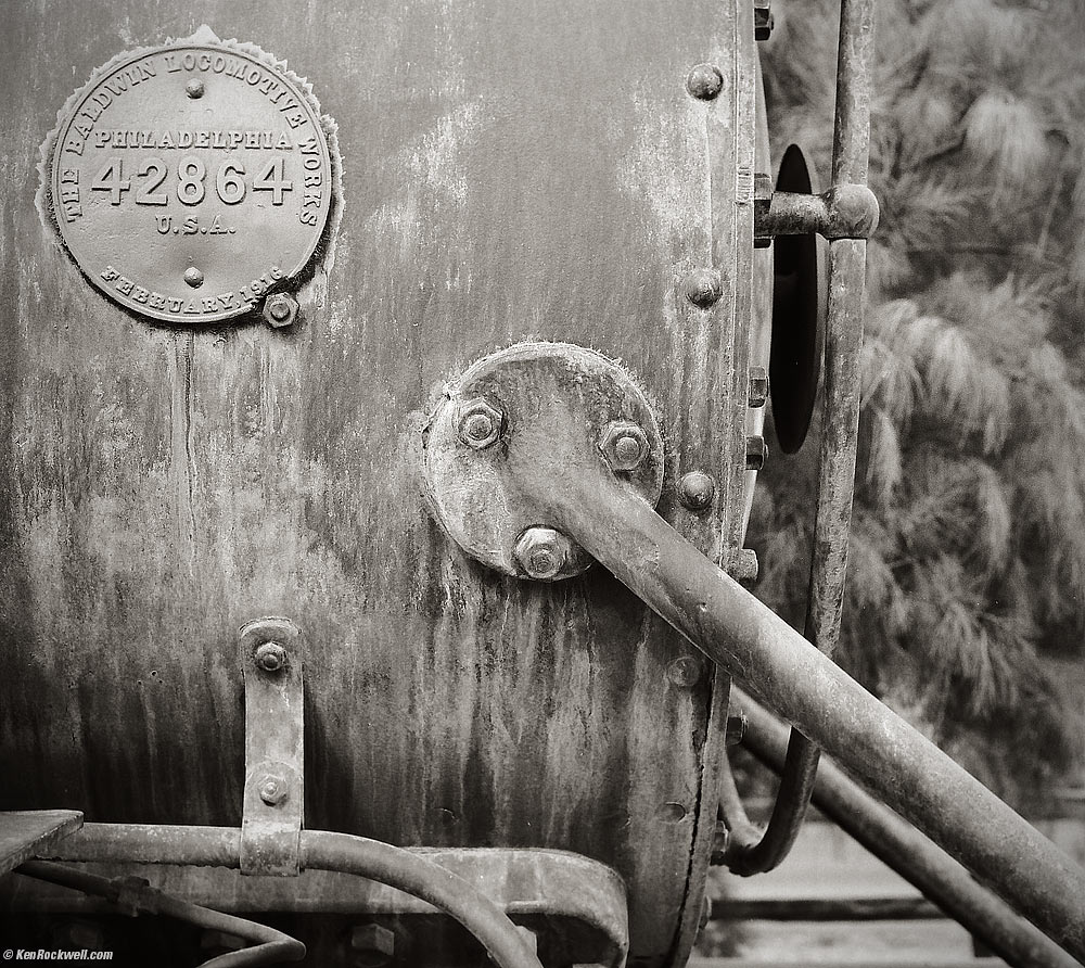 Baldwin Locomotive, Borax Museum, Furnace Creek Ranch, Death Valley, California 1:29 PM
