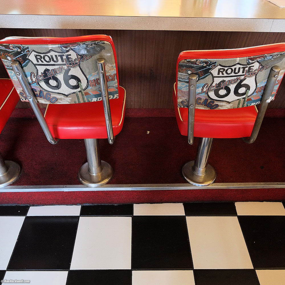 Route 66 Chairs, Summit Inn.