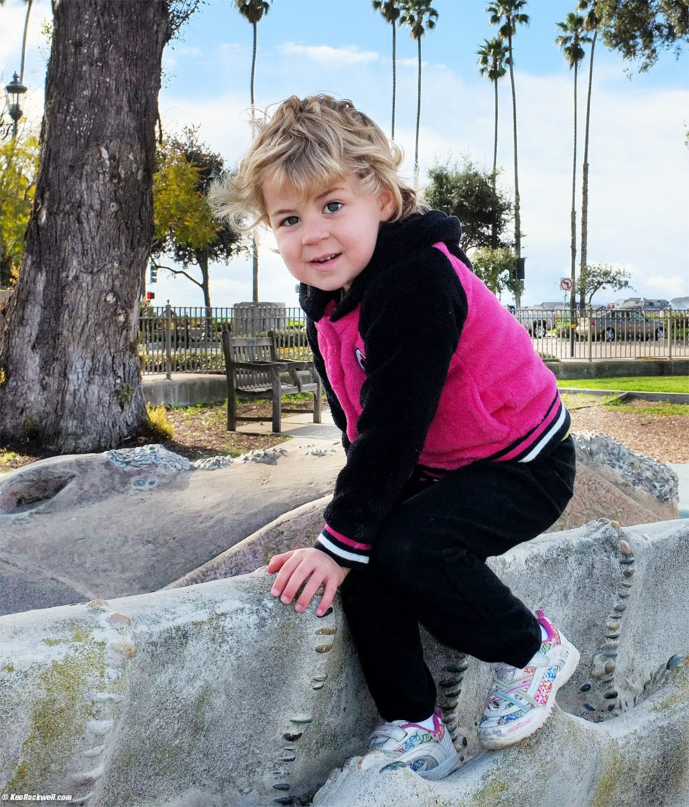 Katie at Chase Palm Park, 10:00 AM.