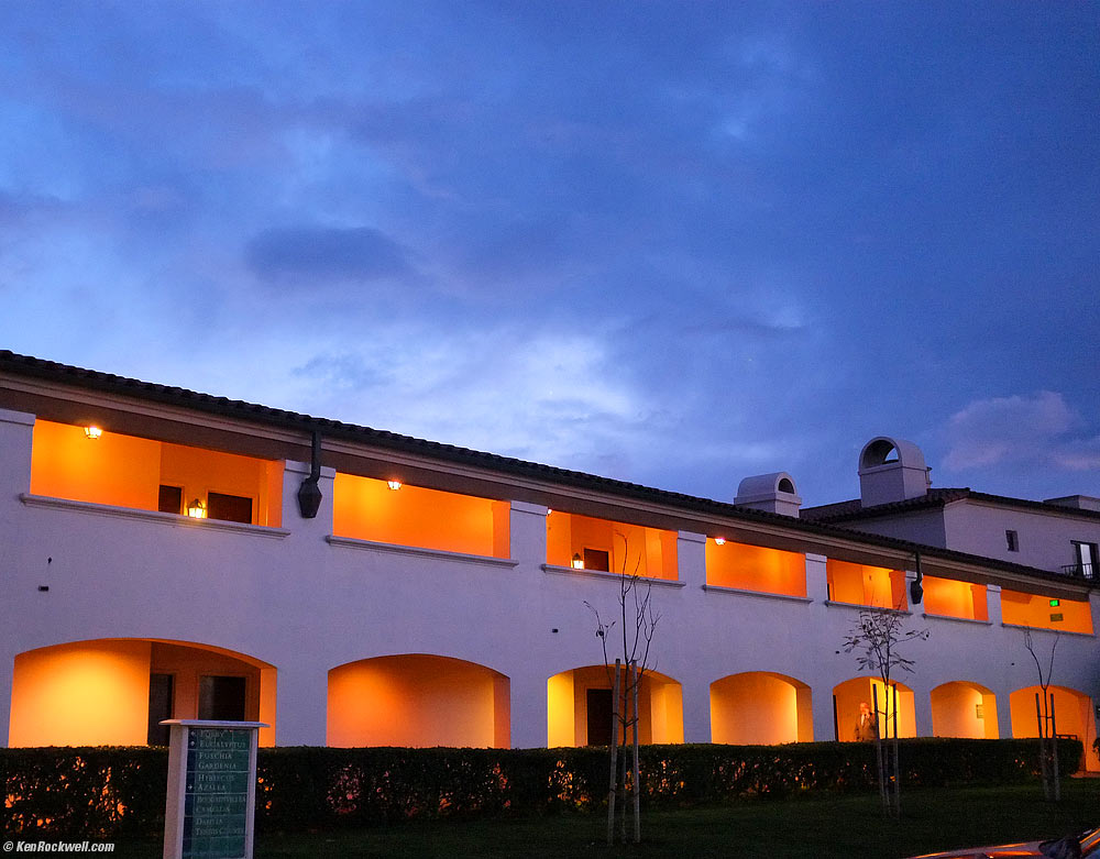 Hotel, 6:00 PM.