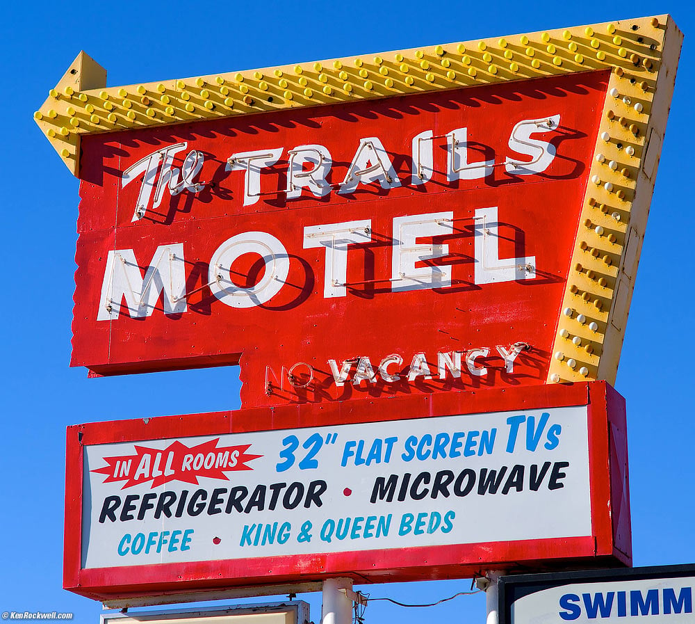 Trails Motel, Lone Pine