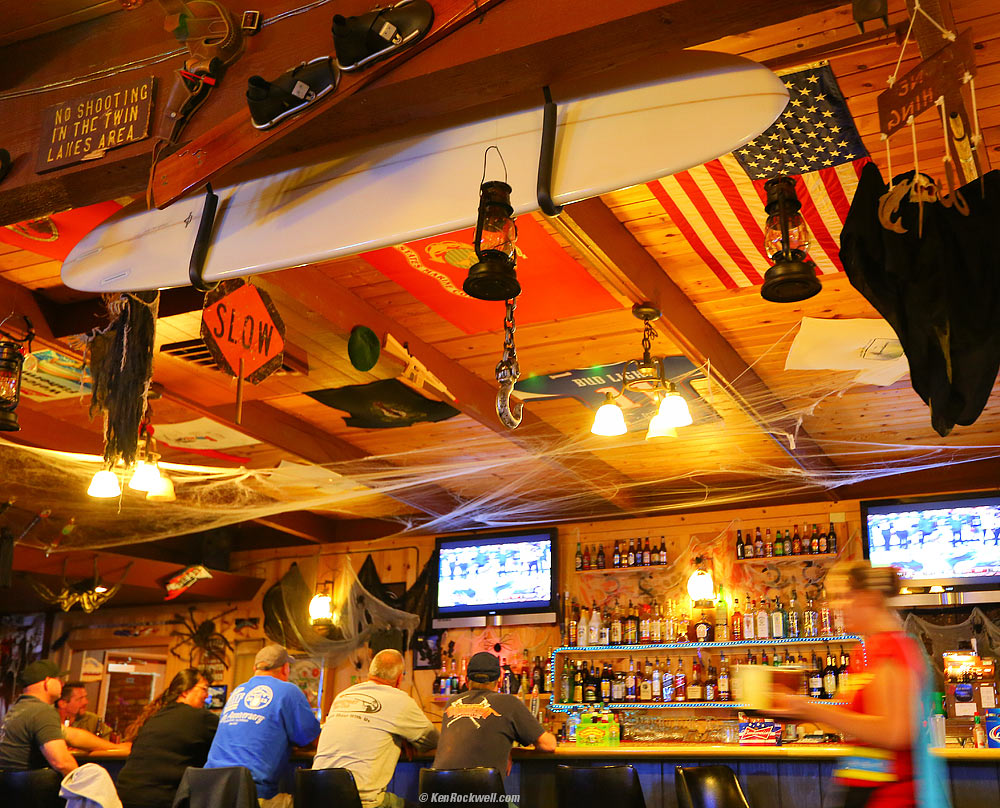Evening Inside the Sportsmen's Bar & Grill, Bridgeport