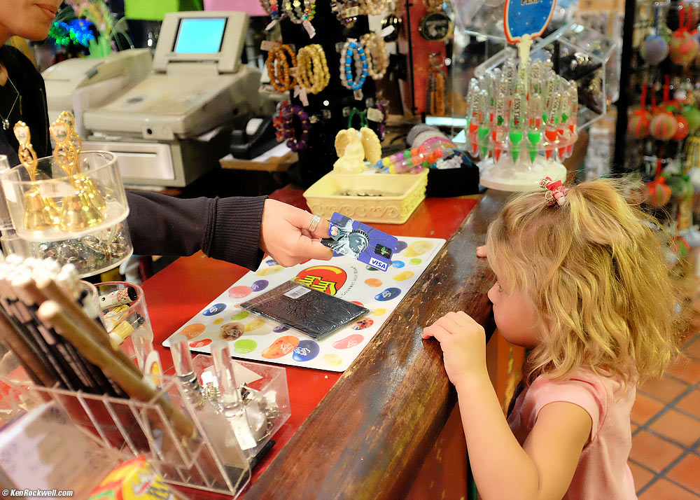 Katie Buys Her Cherished Penny Wallet