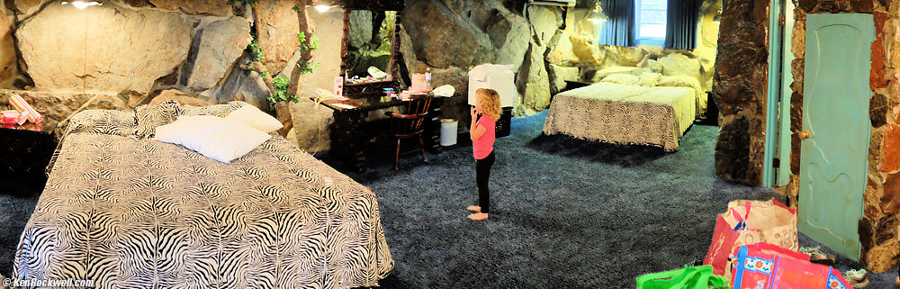 Katie Checks Out The Jungle Rocks Room, Madona Inn
