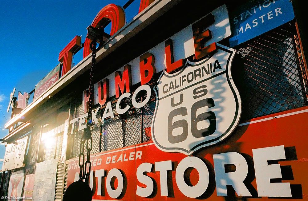 Signs, Tom's Welding, Barstow CA