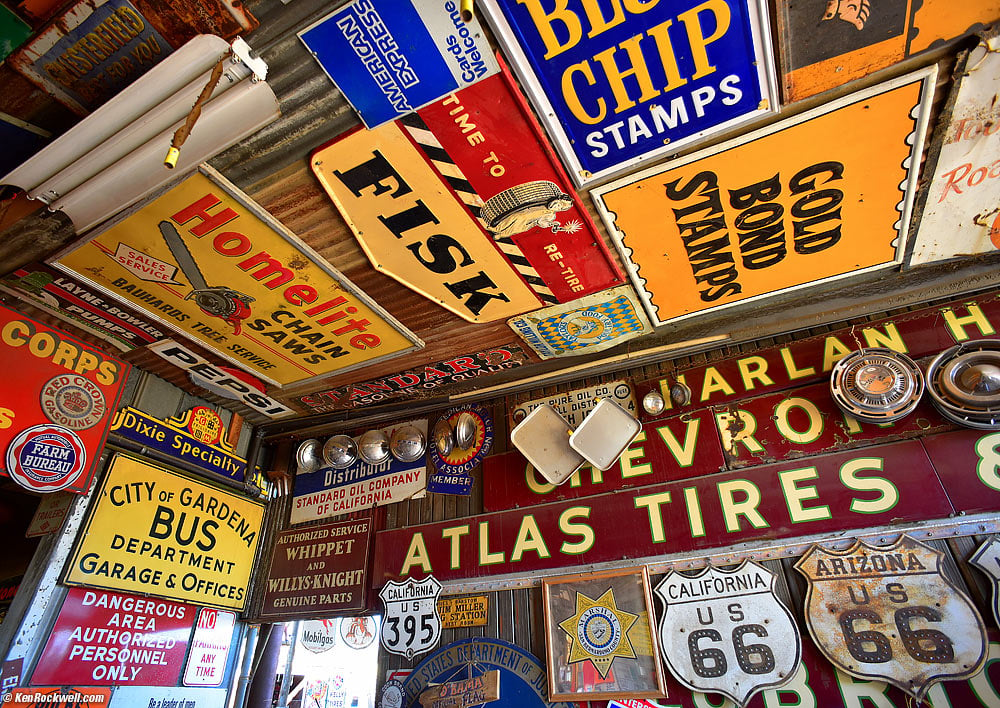 Old Metal Signs, Barstow