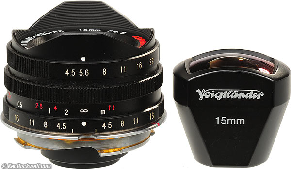 Voigtlander 15mm and finder