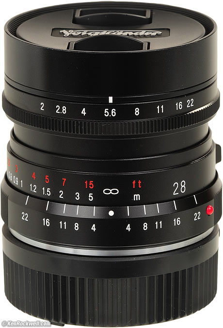 Voigtlander 28mm f/2 Ultron.