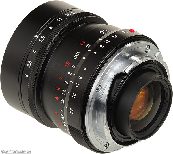 Rear, Voigtlander 28mm f/2