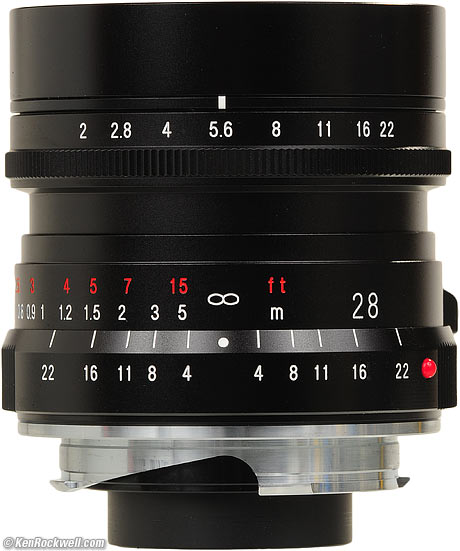 Voigtlander 28mm f/2 Ultron.