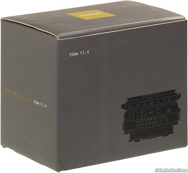 Box, Voigtlander 35mm f/1.4