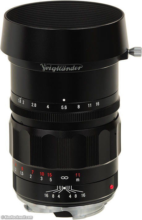 Voigtlander 75mm f/1.8 Heliar Classic