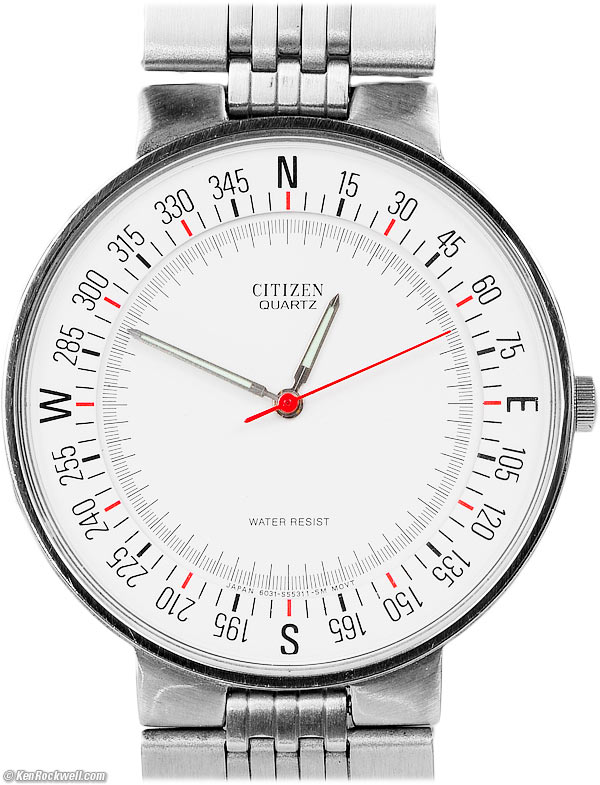 Citizen Compass Face Watch