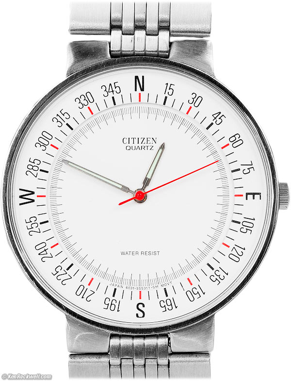 Citizen Compass Face