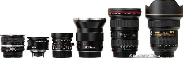 Lots of 21mm lenses