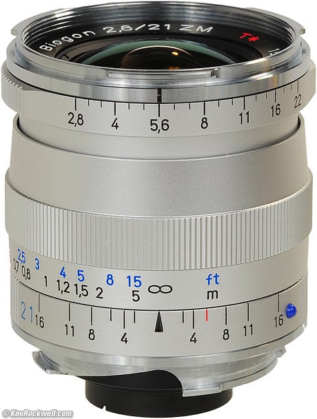 Zeiss 21mm f/2.8 ZM. 