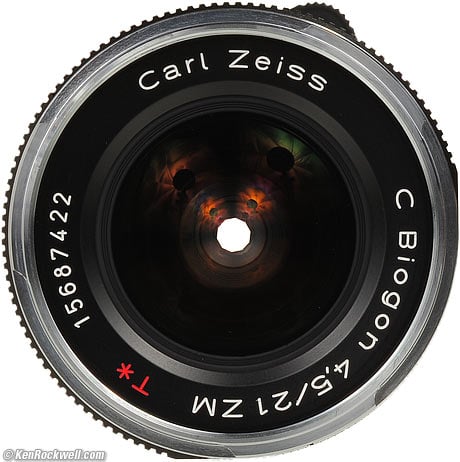 Zeiss ZM 21mm f/4.5.