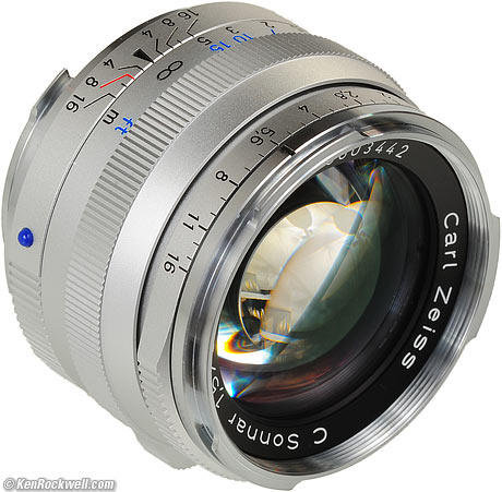 Zeiss ZM 50mm f/1.5.