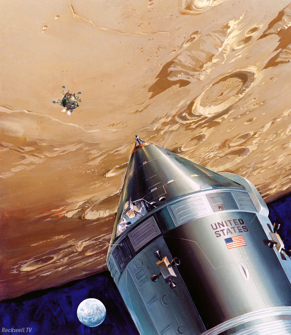 Apollo 10 by Rockwell