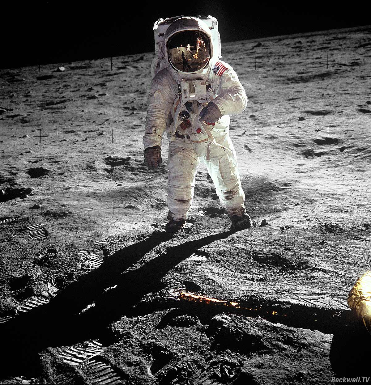 Aldrin on the Moon