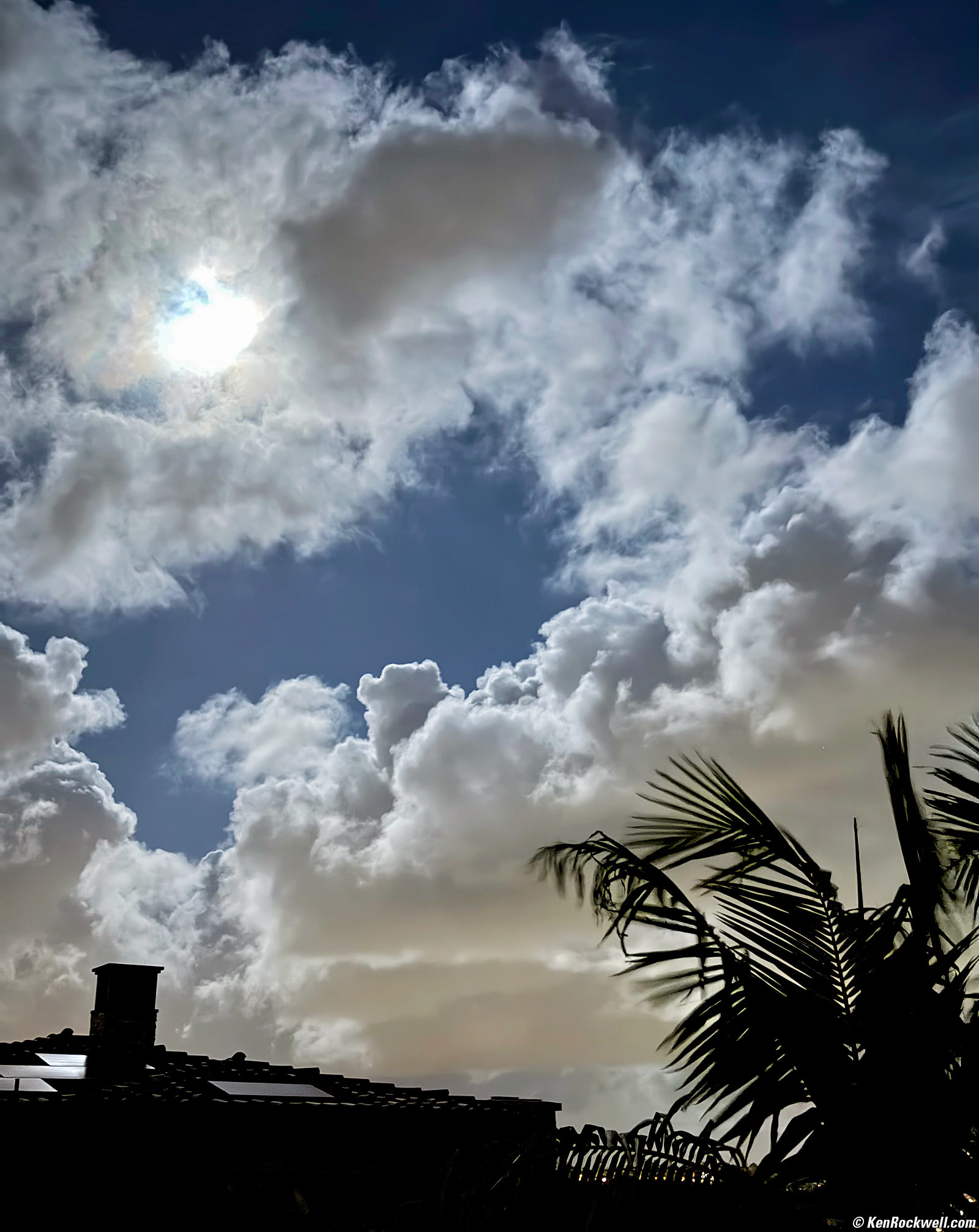 Moon Eclipsed by Clouds