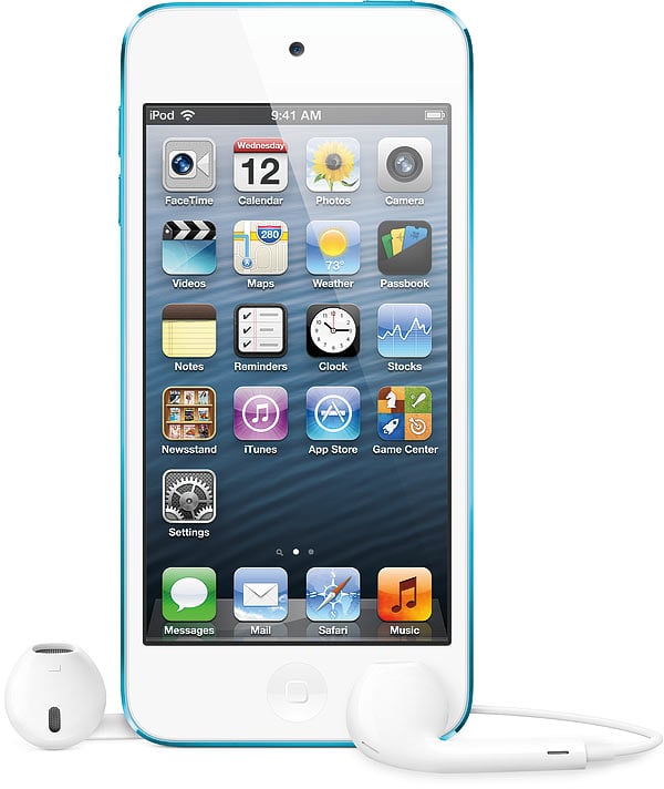 Apple iPod Touch 5th Generation in blue