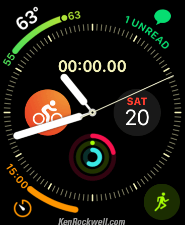 apple watch series 4 infograph