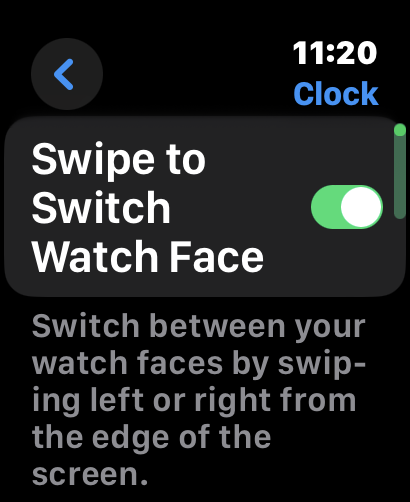 Aple Watch Ultra 2 Settingsns