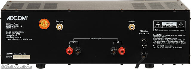 ADCOM GFA-545 II