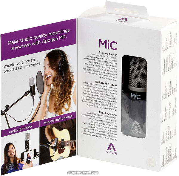 Apogee Mic 96k box
