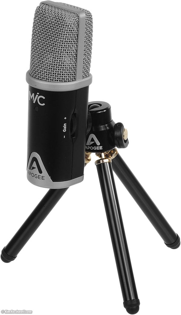 Apogee Mic 96k tripod