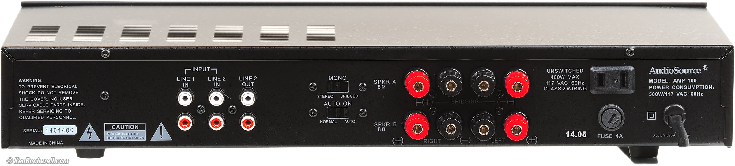 AudioSource AMP 100 Review