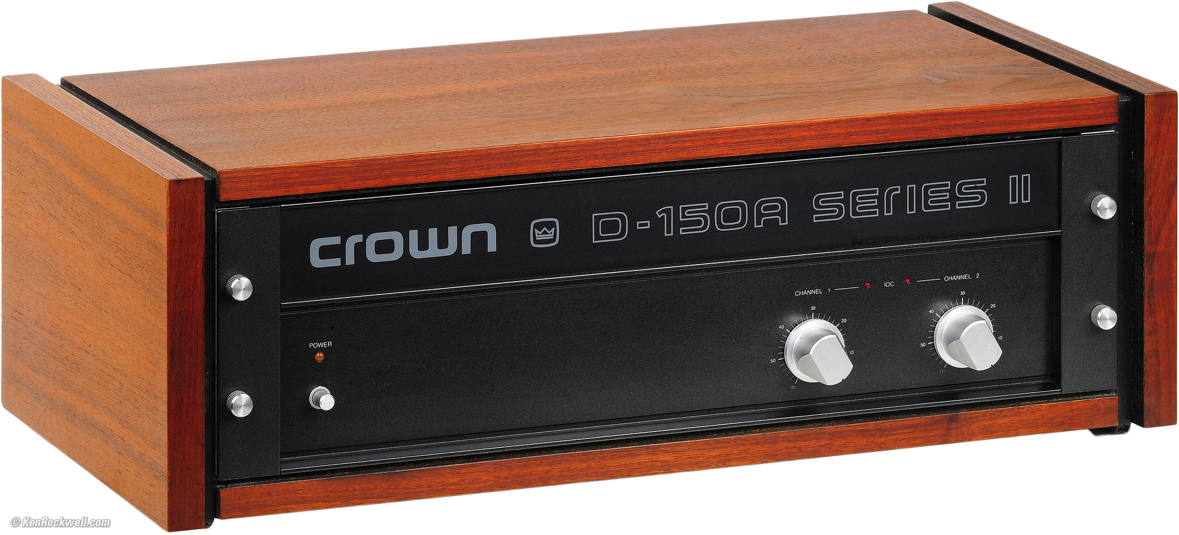 Crown D-150A Series II Review & Lab Measurements by Ken Rockwell