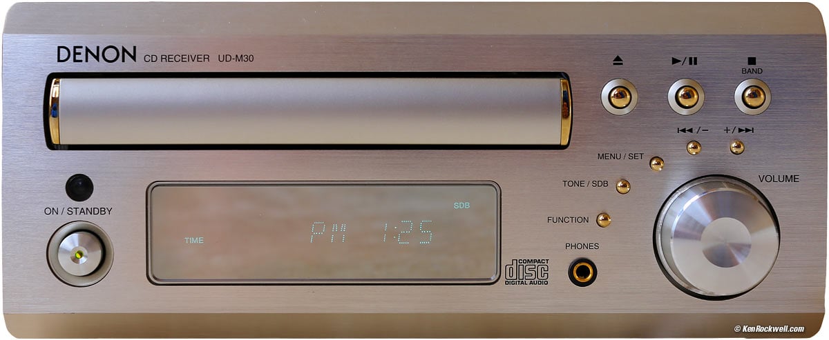 Denon Denon UD-M30 CD Receiver Player Stereo Hi-Fi With Original Speakers. 