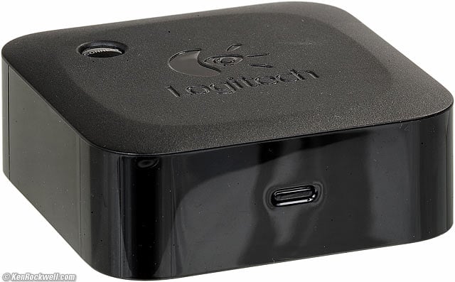 Logitech Bluetooth Audio Adapter, Black