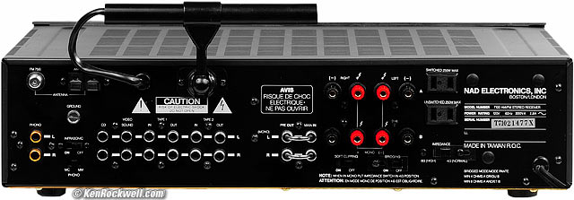 NAD 7100, rear