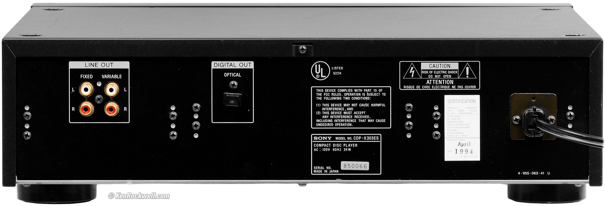 Sony CDP-X303ES Review