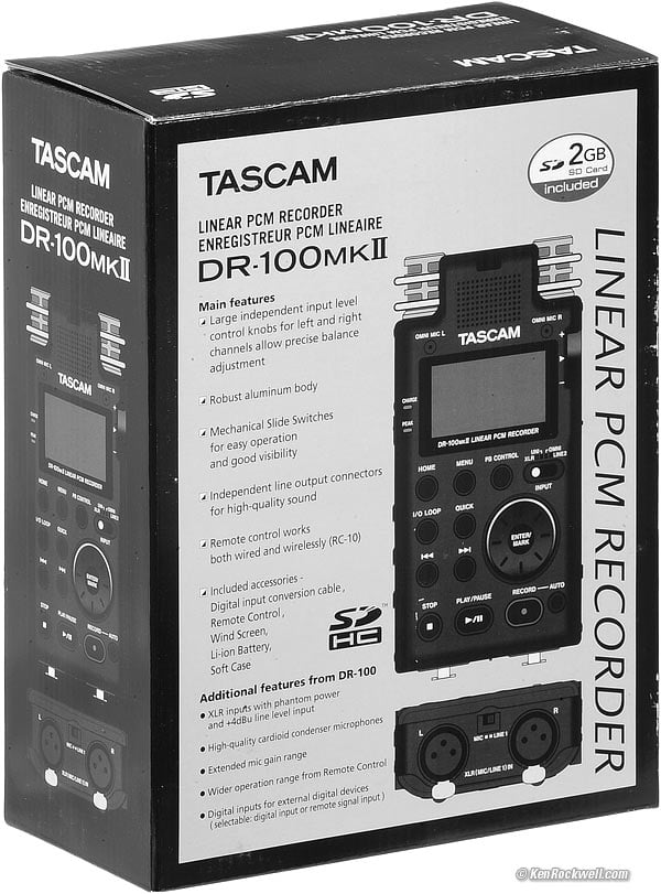 TASCAM DR-100 Mk II Review