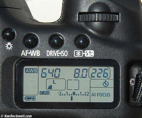 Controls: Canon 30D User's guide
