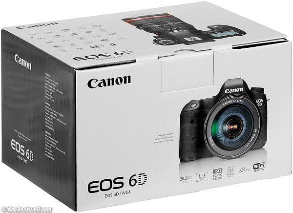 Canon 6D box