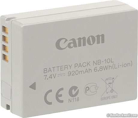 Canon G1 X Battery